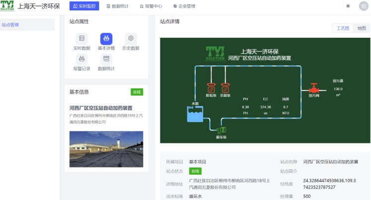 冷卻水系統(tǒng)實(shí)施狀態(tài)